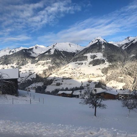 Appartement Bergblick Raggal Buitenkant foto